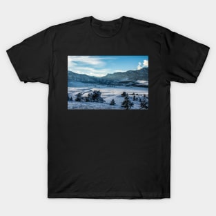 Winter Scene Near Sunset T-Shirt